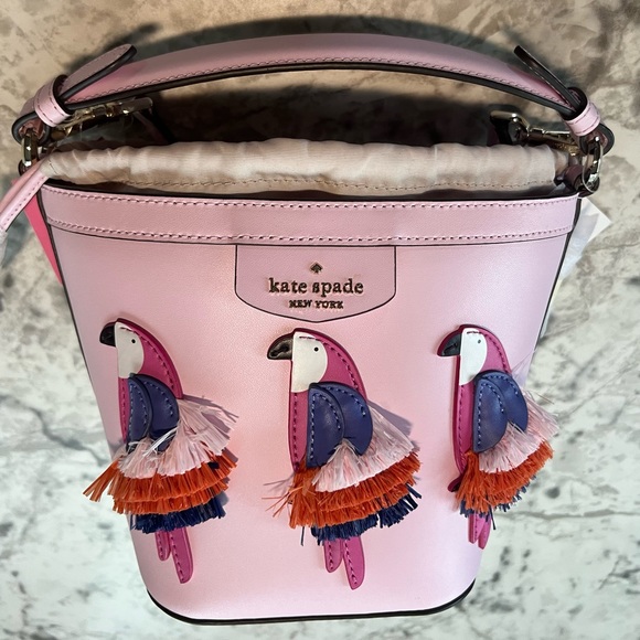 kate spade Handbags - Kate Spade Small Bucket Bag Pippa Flock Party